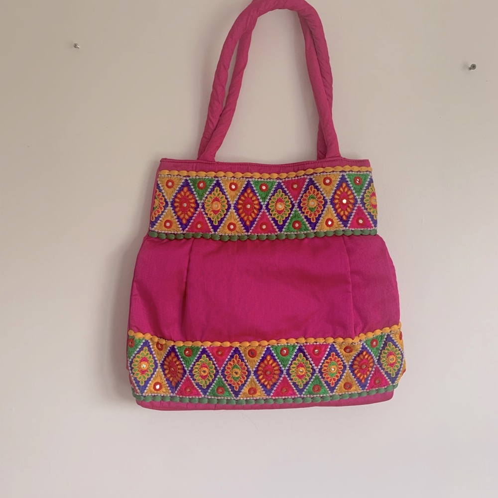 Embroidered Tote Bag